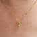 PINGENTE MILANO PERIDOTO VERDE OURO 18K