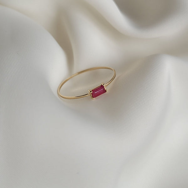 ANEL MILANO RUBI OURO 18K