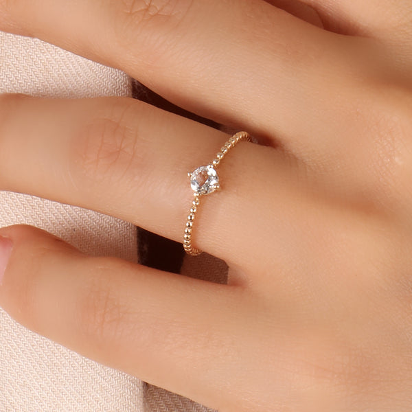 ANEL ROVERI OURO 18K TOPAZIO