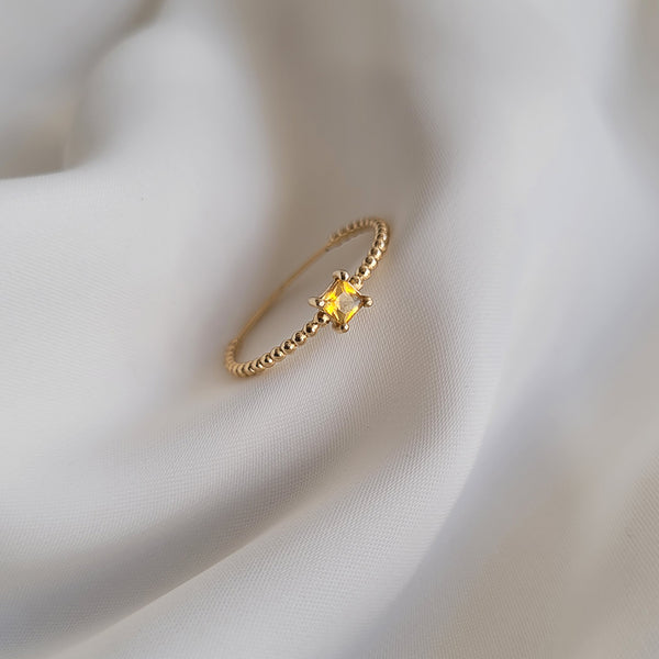 ANEL FIESSO OURO 18K CITRINO