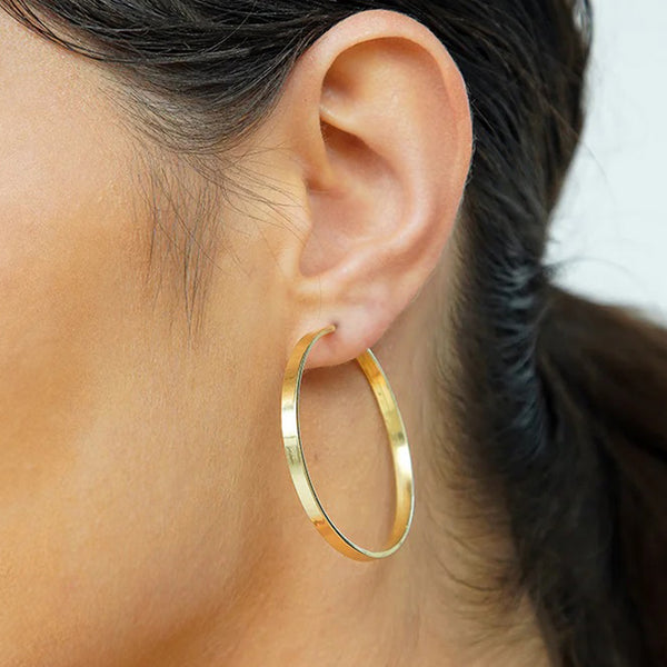BRINCO ARGOLA CATARINA OURO 18K