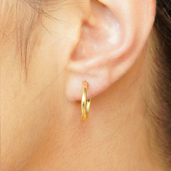 BRINCO ARGOLA SOFIA OURO 18K