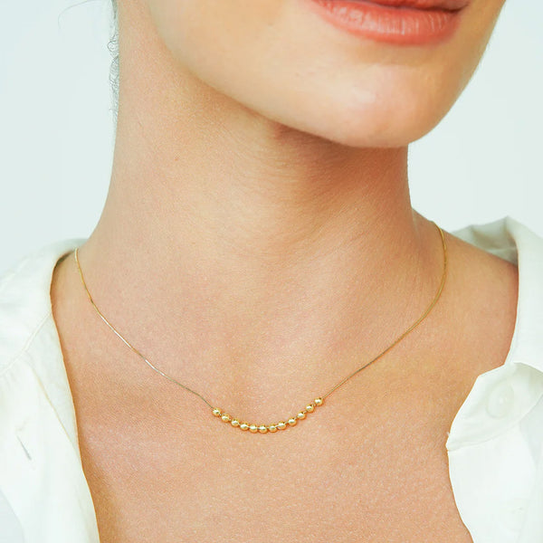COLAR BARCELONA OURO 18K