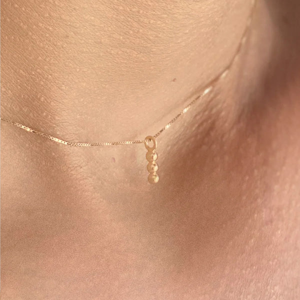 PINGENTE TRI PUNTO OURO 18K
